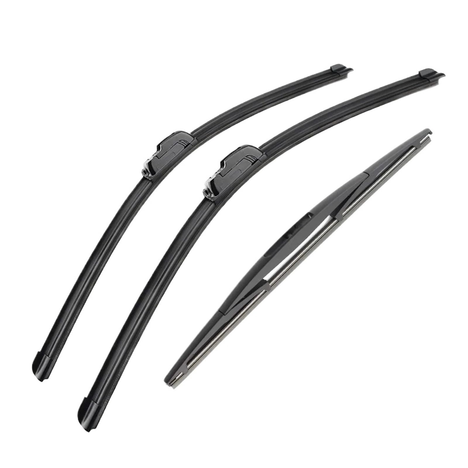 Silencio Escobilla Escobillas Limpiaparabrisas Delanteras Y Traseras Para Mazda 2 Demio DJ 2015-2019, Accesorios De Corte