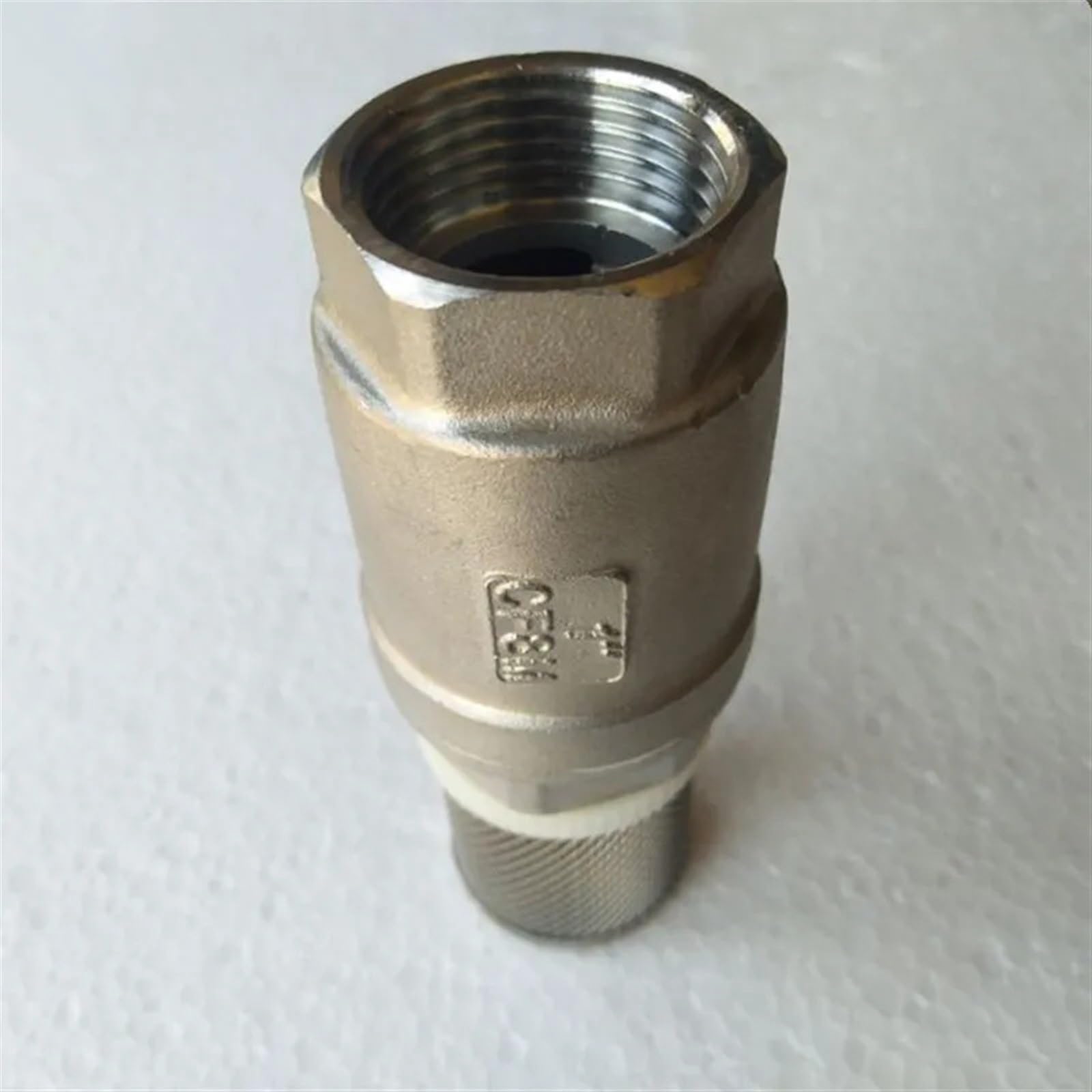 HDPHCRIUN Check Valve with Strainer Bottom Stainless Steel Foot Threaded valves Detachable DN15/20/25/32/40/50(DN25)