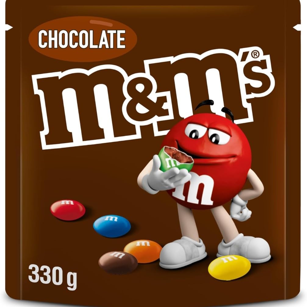 M&M's Choco Snack Bolitas de Colores Chocolate con Leche 330g