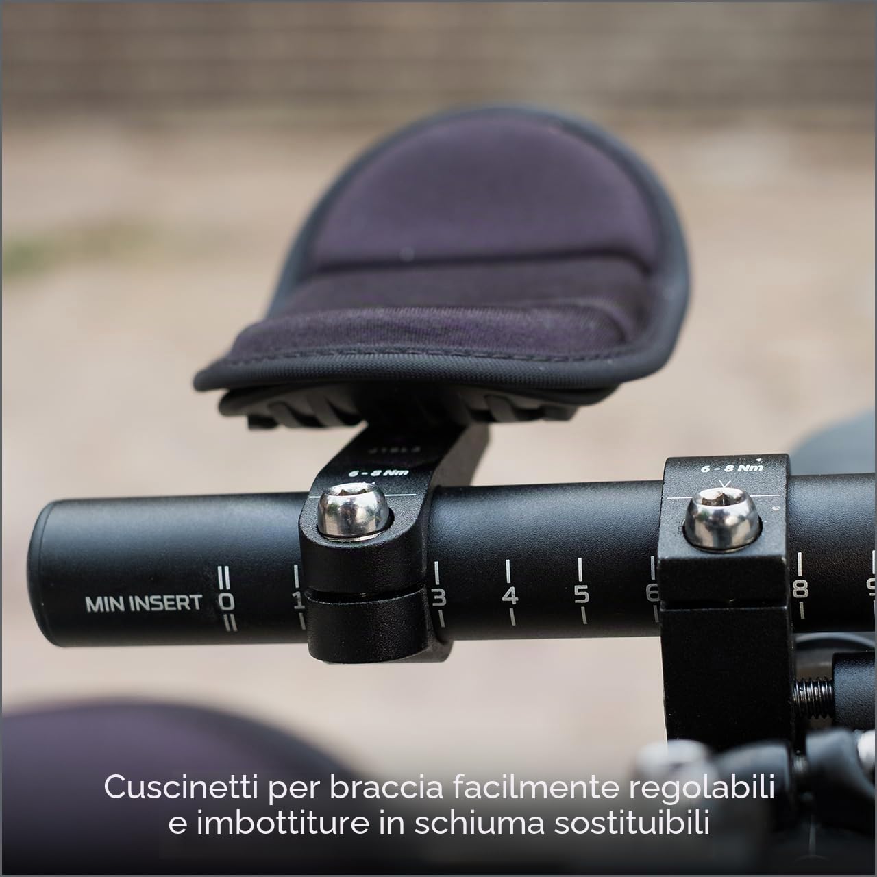 Bbb Cycling AeroMax BHB-60, Manubrio Aerodinamico per Bici da Strada Extra Lungo J-Bend Unisex-Adulto, Nero, Taglia Unica