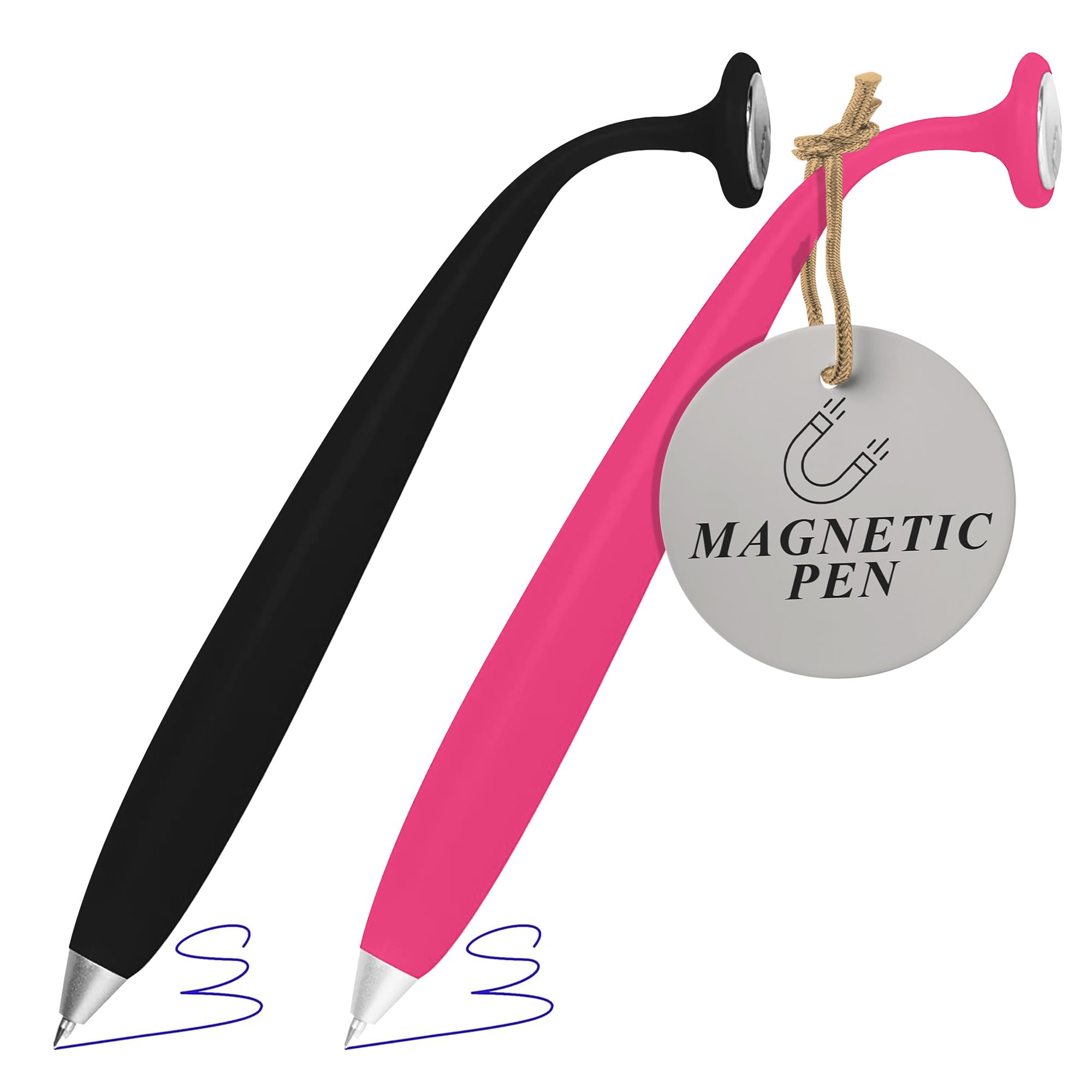 Stylos magnétiques anti-perte Wellspring pour bloc de liste de courses et frigo