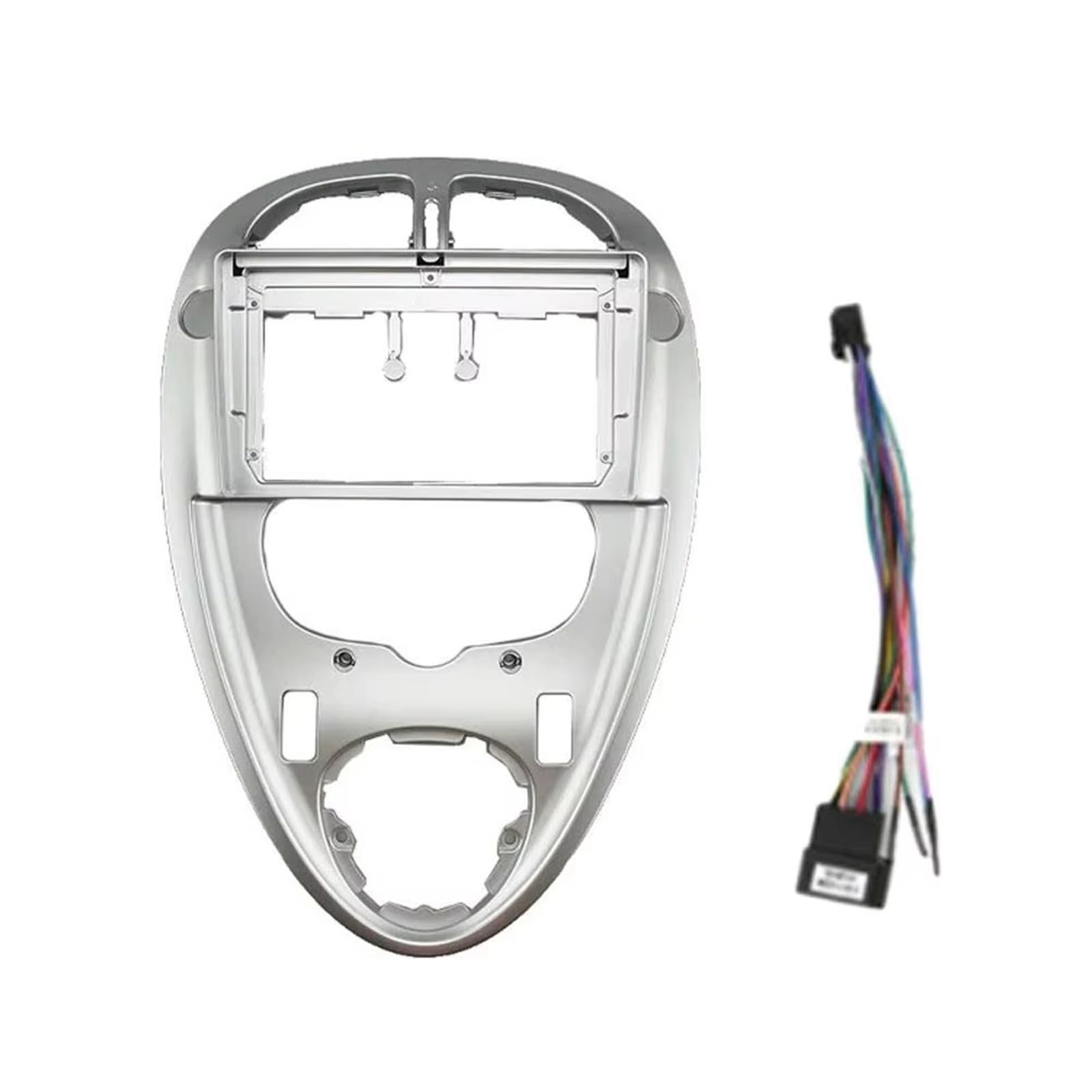 Adattatore Autoradio Telaio Pannello Controllo Centrale Per Auto Da 9 Pollici 2000-2010 Per Xsara Per Picasso Kit Montaggio Su Cruscotto Per Interni Cornice Autoradio(D)