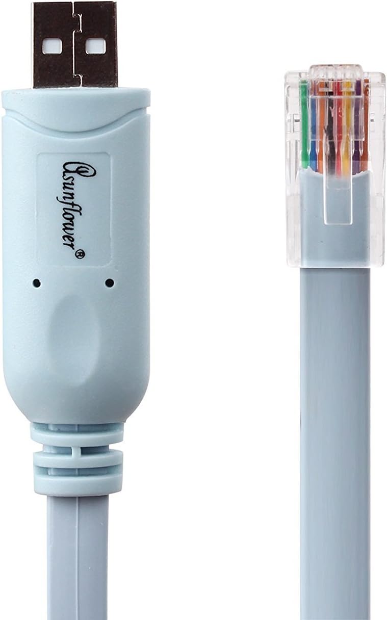 Crаzу Clеаrаnсе Asunflower 3 Pcs 6Ft FTDI USB to RJ45 for Cisco Router Console Cable - RS232 Bеѕt Quаlіtу 🔥 Asunflower 3 Pcs 6Ft FTDI USB to RJ45 for Cisco Router Console Cable - RS232