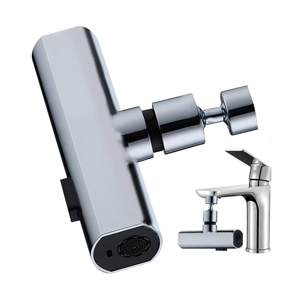 Amazon.co.jp: ウォーターフォールキッチン蛇口22、3 in 1 360度