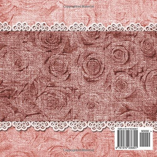 Gift Log Recorder: Pink Lace Registry, Recorder, Presents Organiser, Keepsake for All Occasions | Bridal, Baby Shower, Wedding, Birthdays, Christening ... | 8.25”x 8.25” (Personal Organization) image 2
