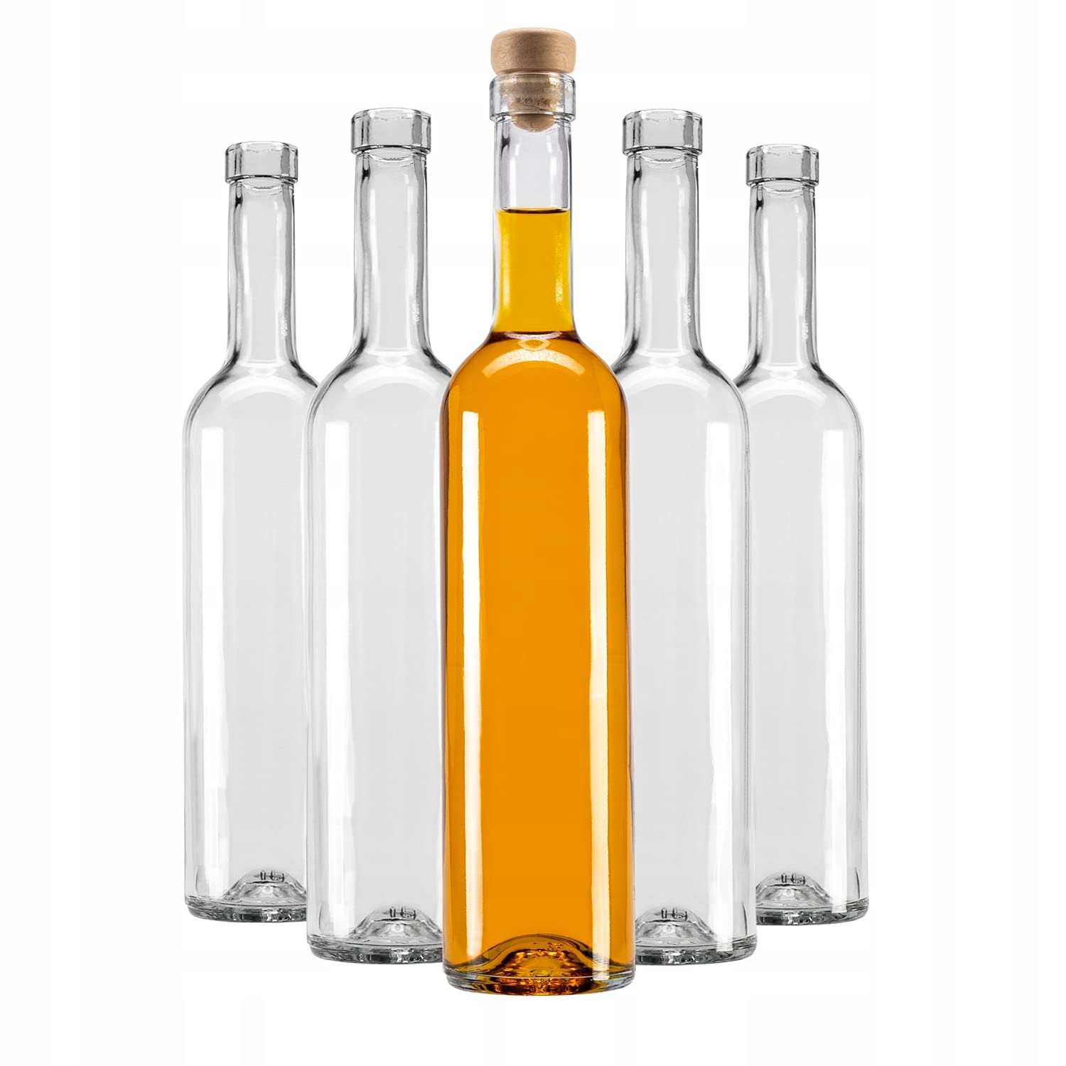 Casavetro 24 x 50 ml kleine lege glazen flessen kurkstop, mini herbruikbare kurkdeksels - luchtdicht voor sloe gin, azijn, bier, cider, frisdrank, wodka en water (24 x 50 ml Casavetro 24 x 50 ml kleine lege glazen flessen kurkstop, mini herbruikbare kurkdeksels - luchtdicht voor sloe gin, azijn, bier, cider, frisdrank, wodka en water (24 x 50 ml