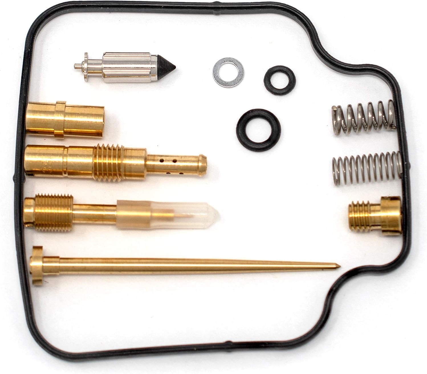 RW 0201-221 Carburetor Rebuild Repair Parts Kit Compatible with Honda 86-87 450 CMX450C Rebel
