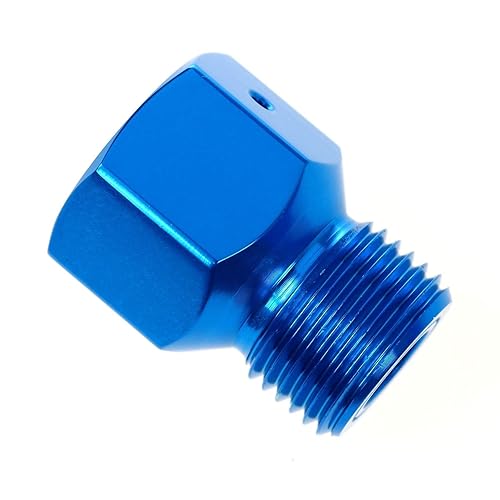 Interstate Pneumatics, WRCO2-5A4, Adaptador CGA 320 para tanque de CO2 para Paintball