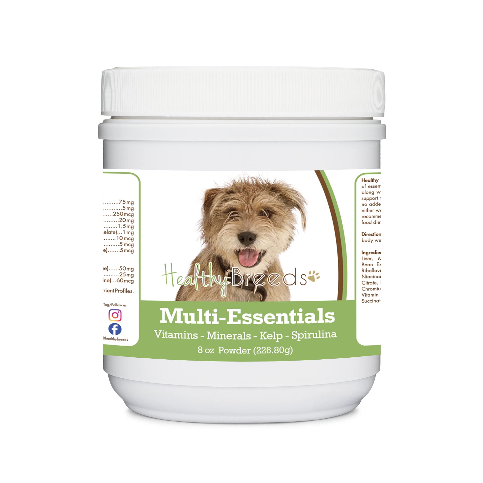 Healthy Breeds Mutt, Brown, Multi-Essentials Powder for Dogs 8 oz