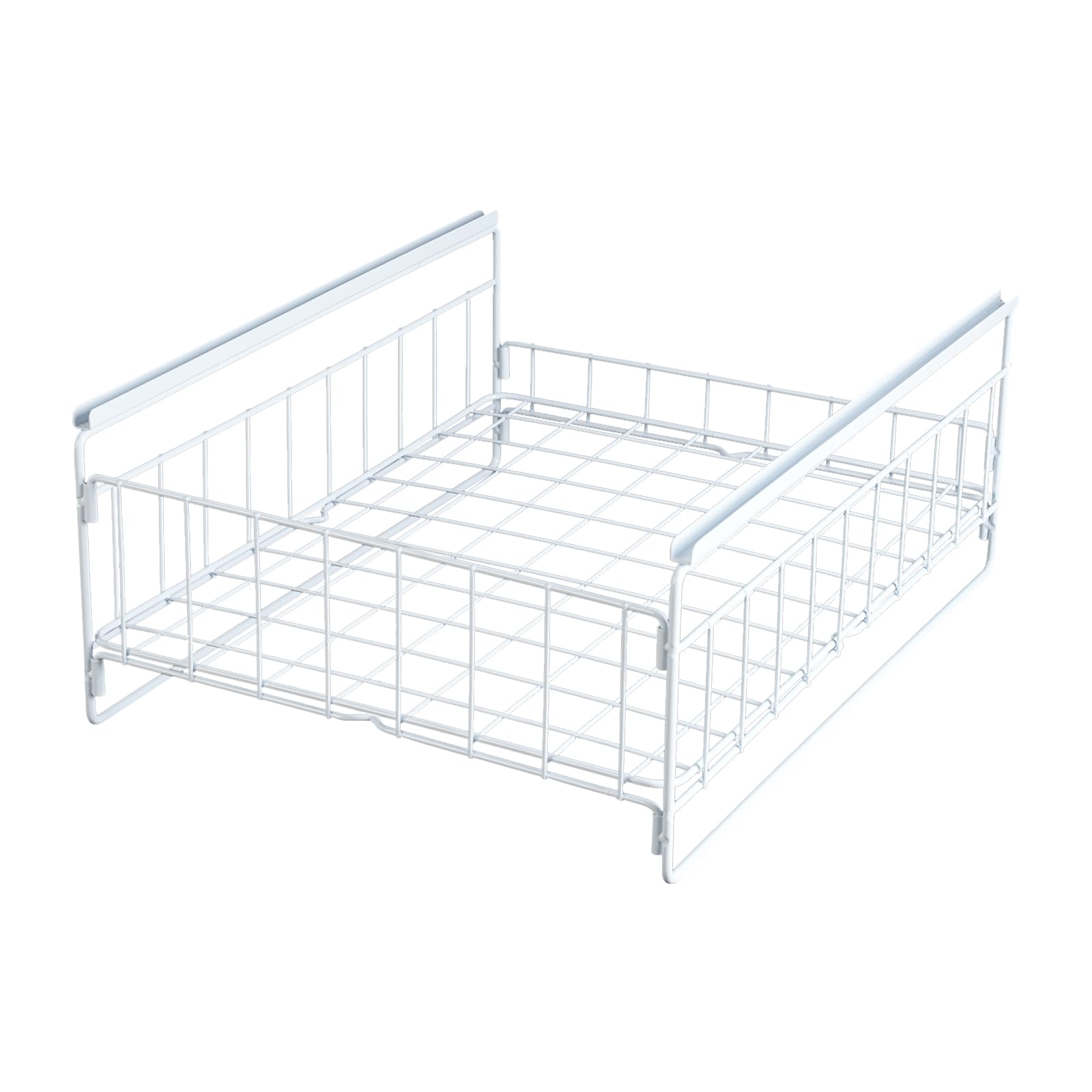 Tiroir Coulissant Cuisine à 3 Niveaux Armoire Organisateur Placard Cuisine Max.capacité de Charge 20kg pour Ranger Couverts, Assiettes, Cuillères, Fourchettes, Outils, Condiments