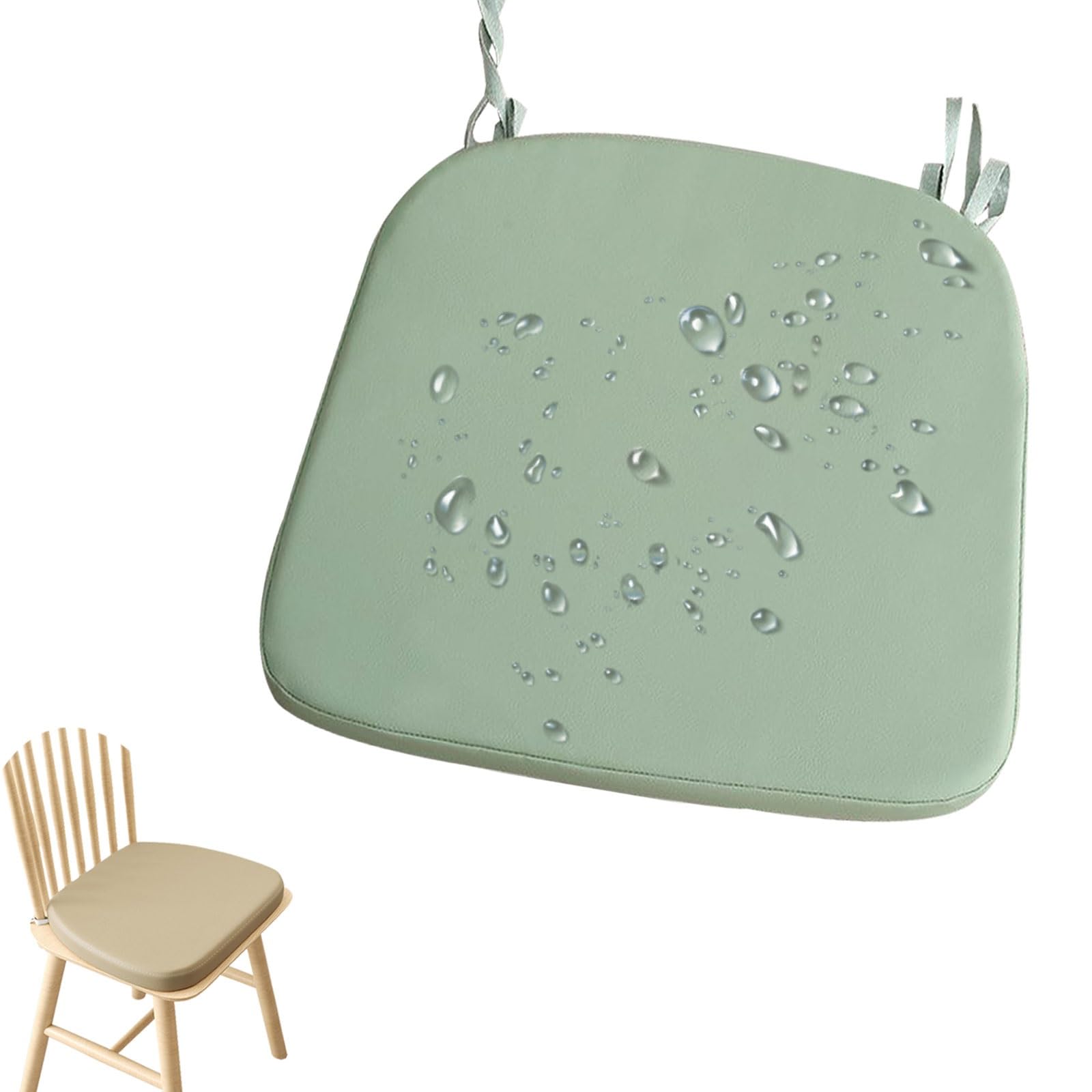 Coussin de siège imperméable avec mousse mémoire de forme - Coussin de chaise de bureau antidérapant