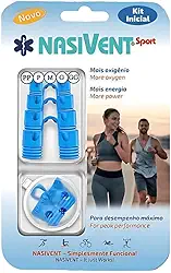 DILATADOR NASAL NASIVENT® SPORT PREMIUM - Mais Energia - Respiração Nasal Aprimorada - Em silicone medicinal de altíssima qualidade - Respiração Melhorada durante o Esporte
