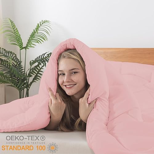 Miniatura 4 de BedTreat - Edredón con plumón alternativo tamaño queen, inserto para edredón con pestañas en las esquinas, edredón acolchado para todas las