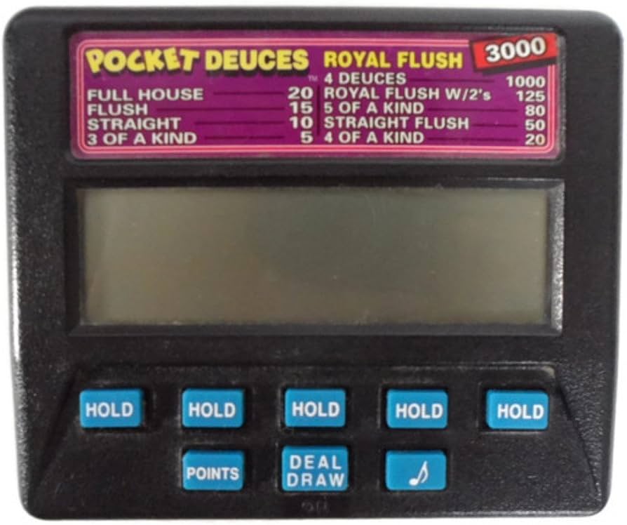 [新品未開封] Radica ポケットポーカー ロイヤルフラッシ3000 新品未開封] Radica ポケットポーカー ロイヤルフラッシ3000 Amazon