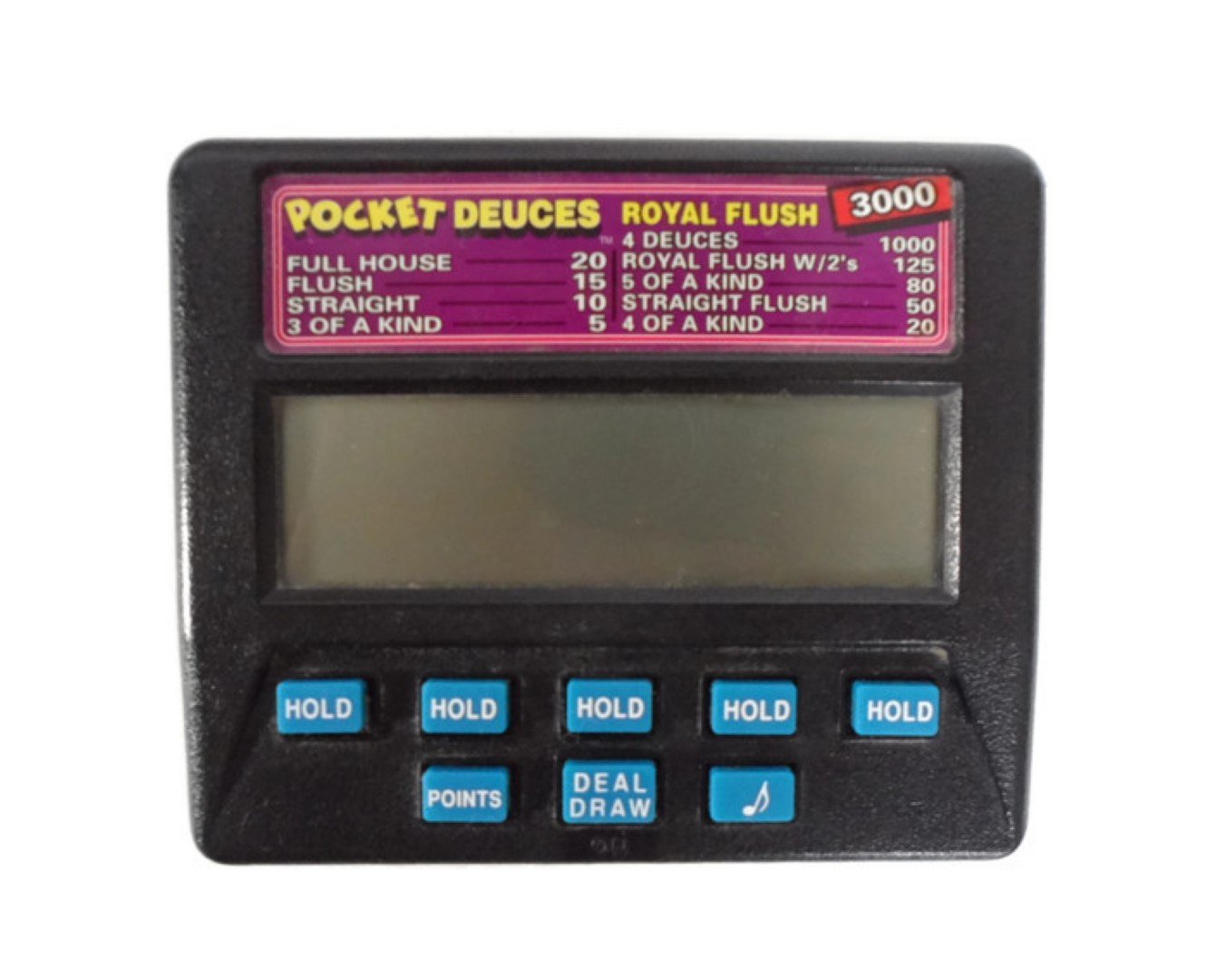 Amazon.com: Pocket Deuces ROYAL FLUSH 3000 Radica Electronic