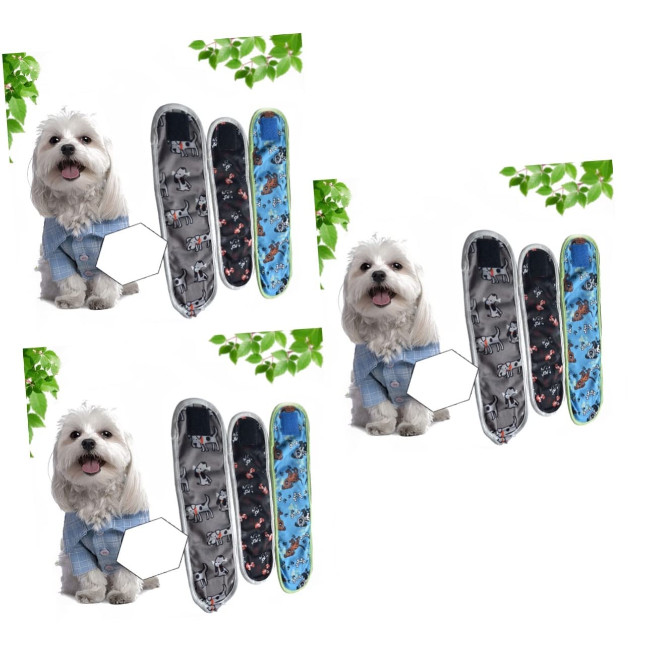 BESPORTBLE 9 Stück 13 Hündin Windel Pet Körperliche Hose Hygieneunterwäsche Für Hunde Hundewindeln Gegen Inkontinenz Hundeunterwäsche Windeln Für Hündinnen Kleine Hundewindeln Hundezubehör