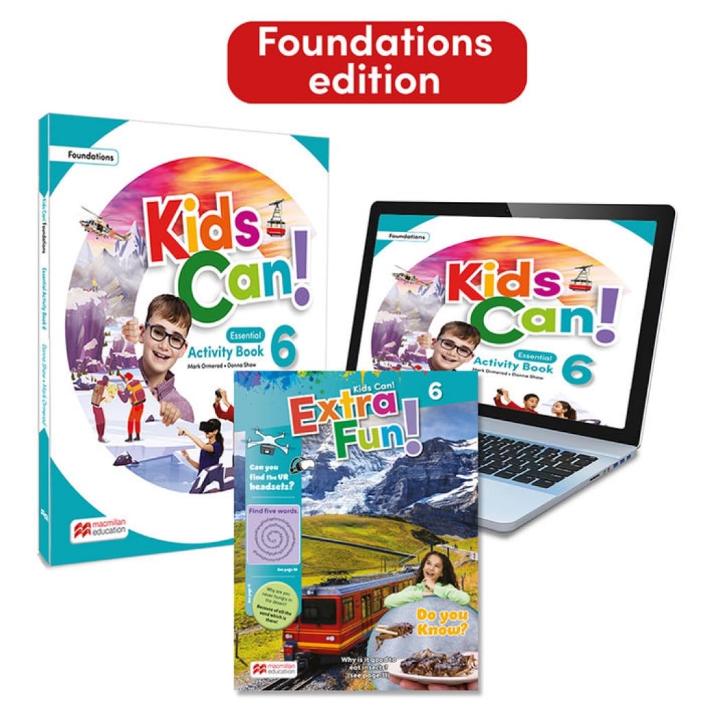 KIDS CAN! Foundations 6 Essential Activity Book & Extra Fun: con acceso ...