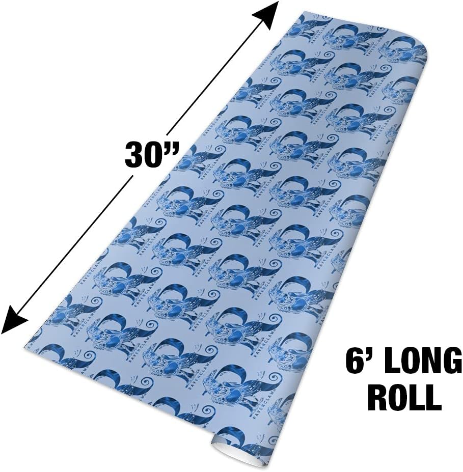 GRAPHICS & MORE Harry Potter Ravenclaw R Gift Wrap Wrapping Paper Rolls