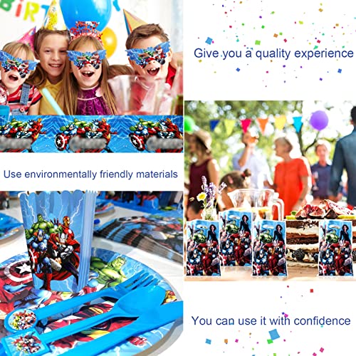 104 pcs Stoviglie di Compleanno Set,Set di