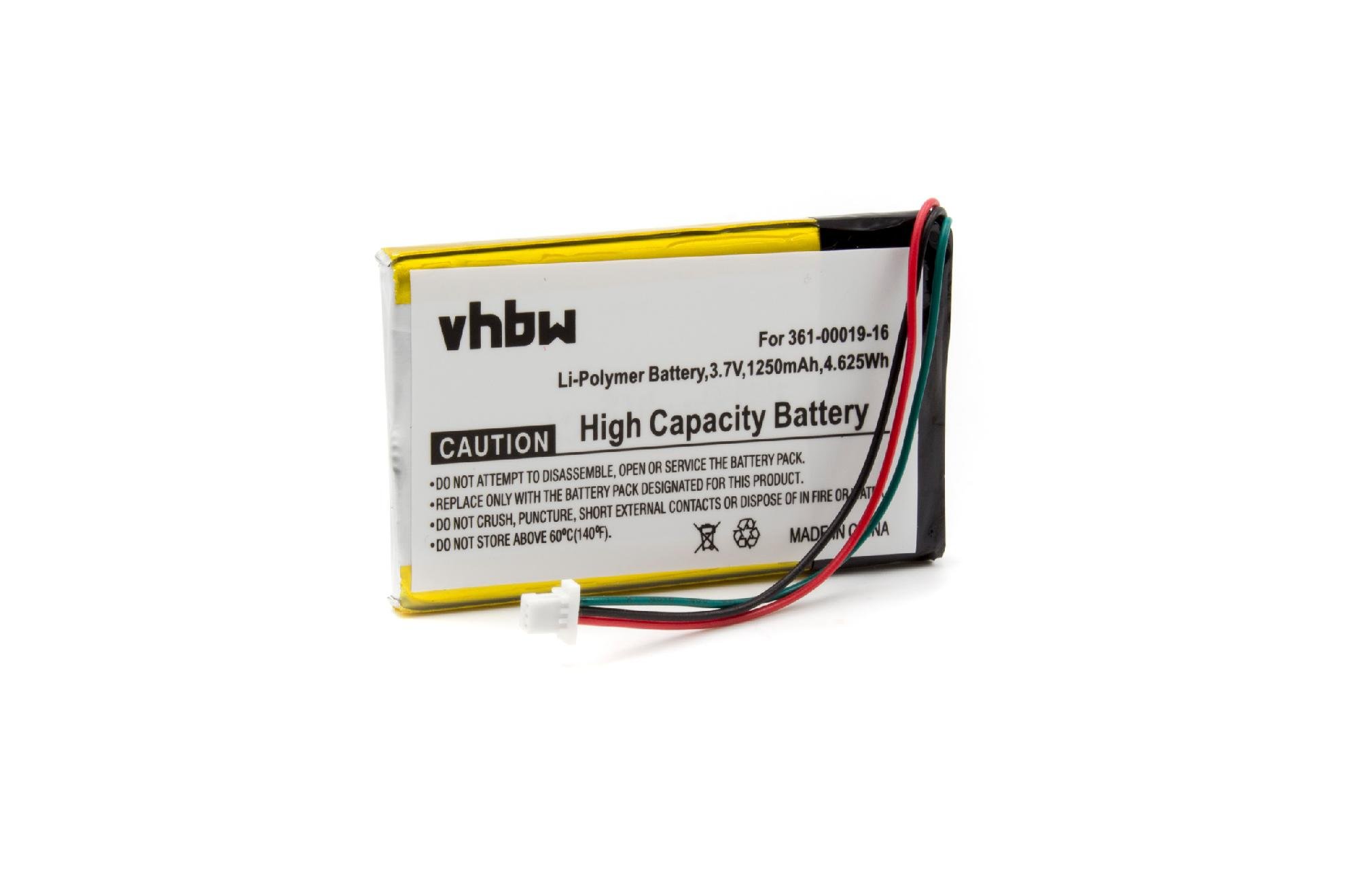 Vhbw 1x Batterie Compatible Avec TomTom XXL 550S, 550 GPS, Appareil De