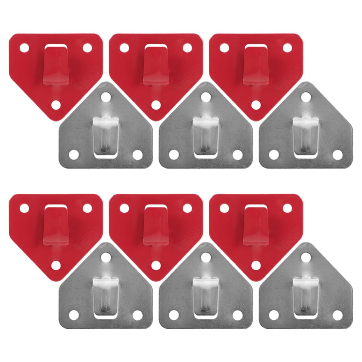 Soporte para extintor de incendios: kit de 12 ganchos de pared estables 8