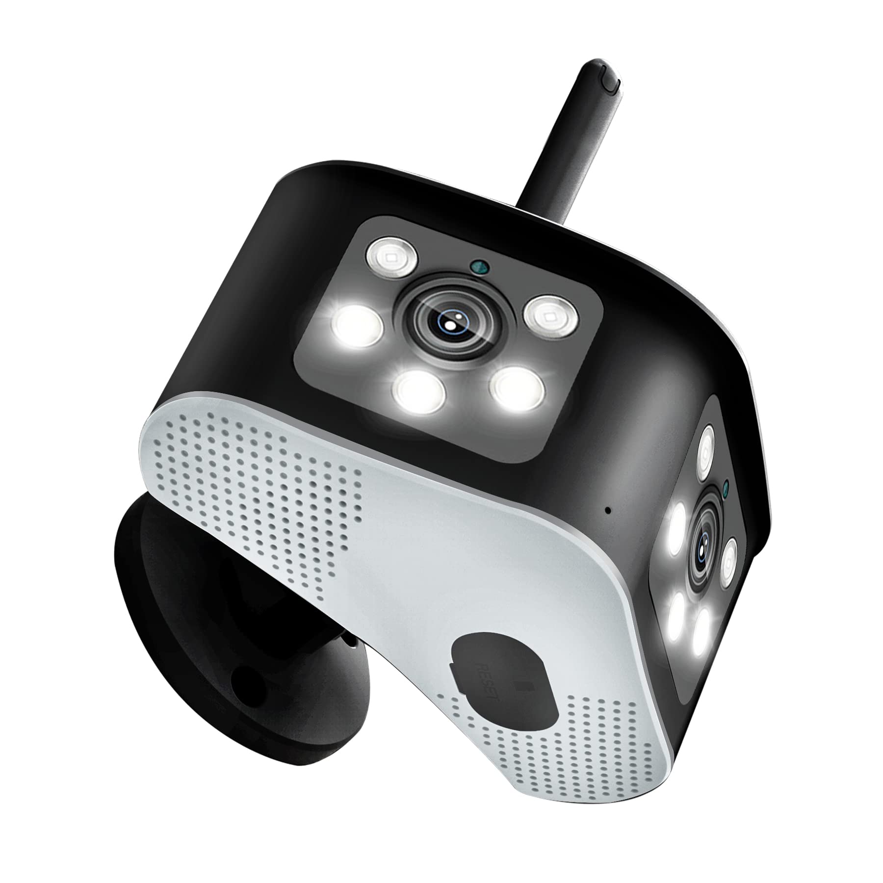 防犯カメラ 屋外 ワイヤレス 4K/660万 wifiカメラ 2眼レンズ Amazon.co.jp: RIUQIMO 防犯カメラ 4K wifi 屋外 ワイヤレス 660万画素