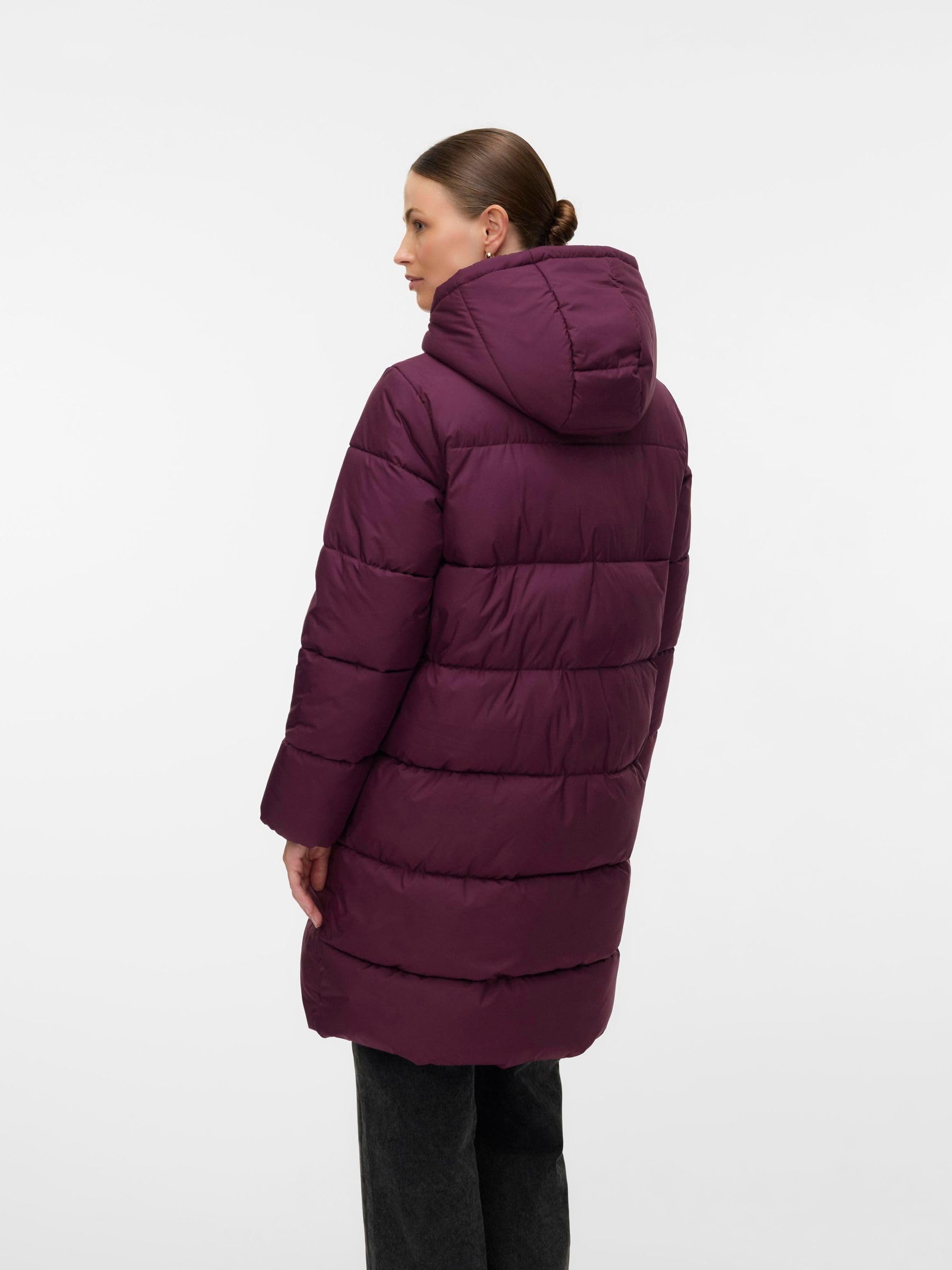 MAMALICIOUS Female Jacke Kapuze Elastische Bündchen Mantel | Jacket