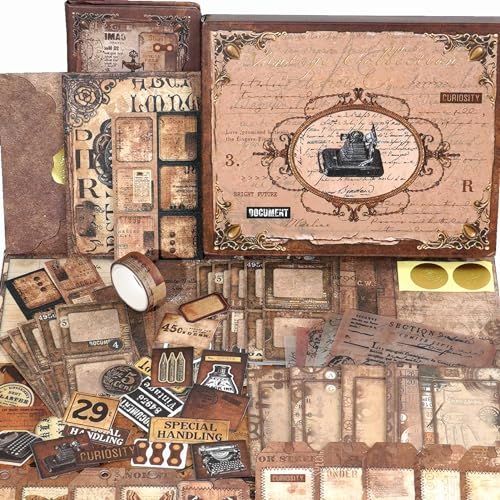 Funto Le kit de scrapbooking, La Série des Poèmes d'Amour - Articles Vintage, est parfait pour les matériaux de scrapbooking à bullet, les planificateurs DIY, l'artisanat et le collage