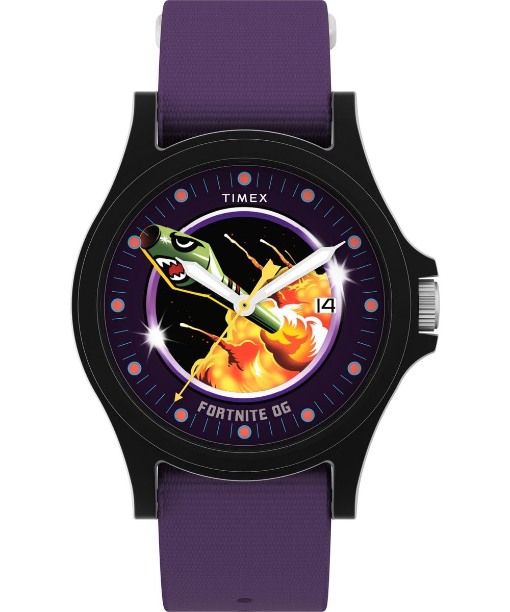 Timex Fortnite Acadia - Orologio da polso analogico al quarzo, da uomo
