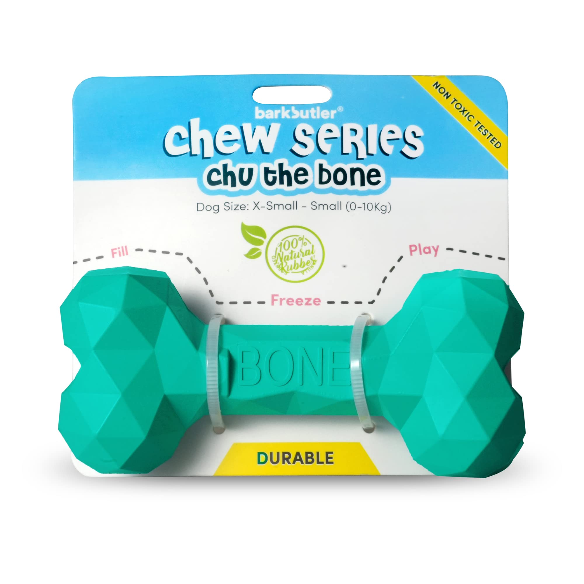 See full amazon price history chart for BarkButler Chu The Bone Dog Toy - Green | X-Small-Small Dogs (0-10 Kg) | Durable & Treat-Dispensing | Gentle on Teeth & Gums | 100% Natural Rubber | Non-Toxic | Suitable for All Dog Breeds BarkButler Chu The Bone Dog Toy - Green | X-Small-Small Dogs (0-10 Kg) | Durable & Treat-Dispensing | Gentle on Teeth & Gums | 100% Natural Rubber | Non-Toxic | Suitable for All Dog Breeds (B0B51ZMHRF) Amazon Price History, Amazon Price Tracker