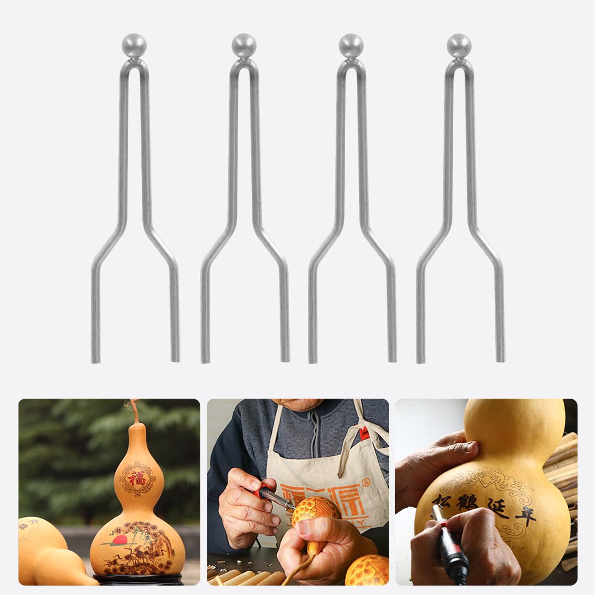 Healifty Lot de 9 pointes de fil de pyrogravure de rechange pour bois