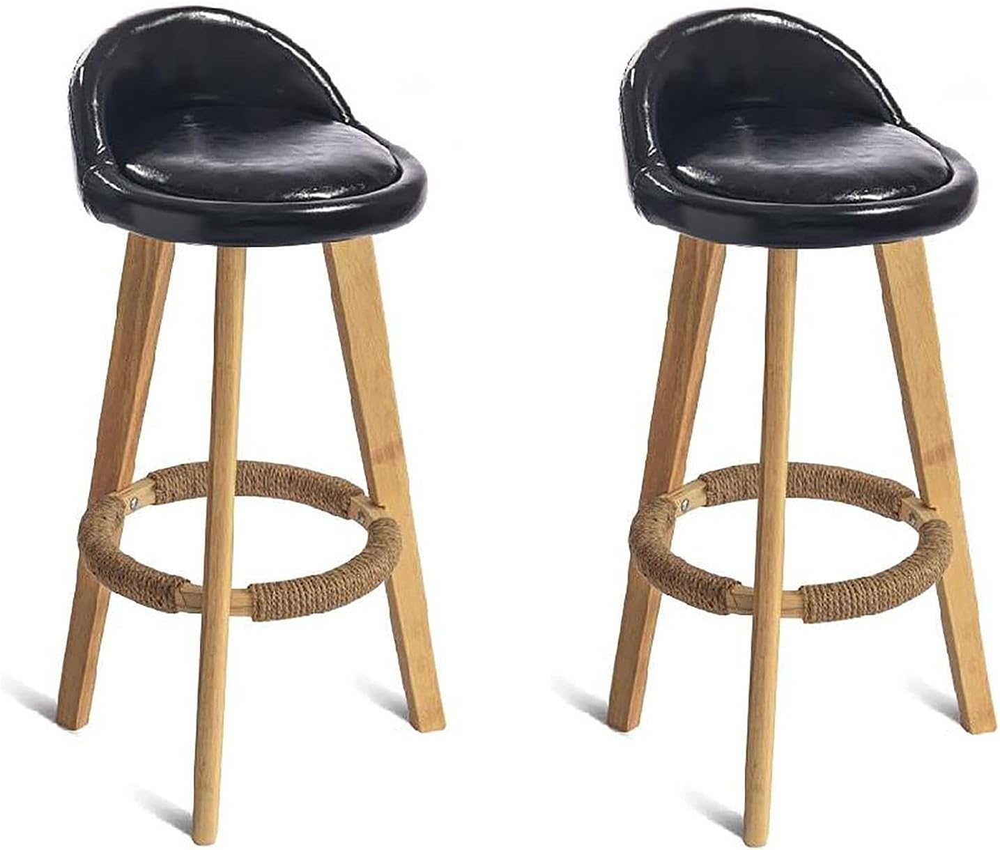 Bar Stools Black Height Bar Stools Set of 2 Modern Rotating Bar Stools