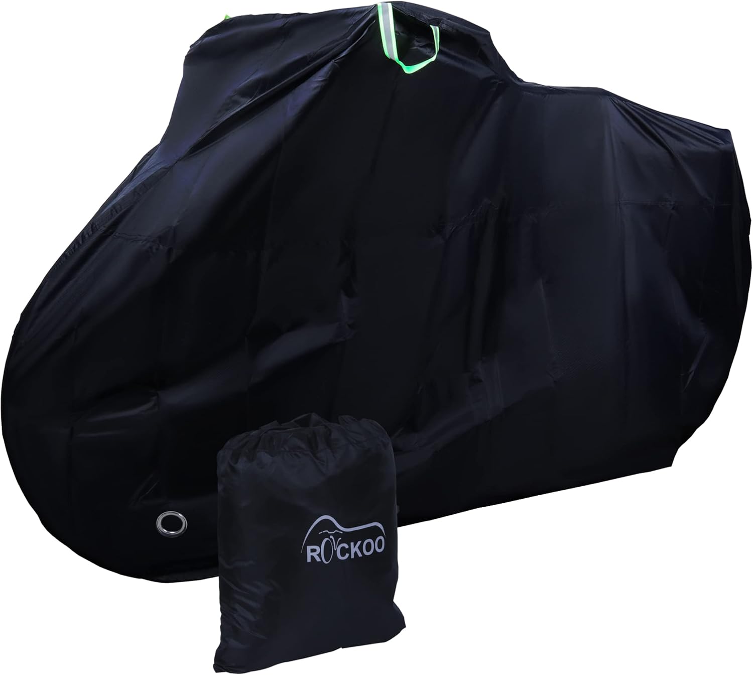 Rockoo Bike Cover for Outdoor Storage for 1 Adult or 2 Kid's Bike Heavy ...