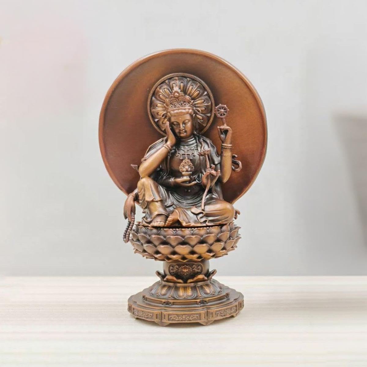 Amazon｜仏像 ミニ 如意輪観音 8cm『天台宗・真言宗・臨済宗』懐中仏
