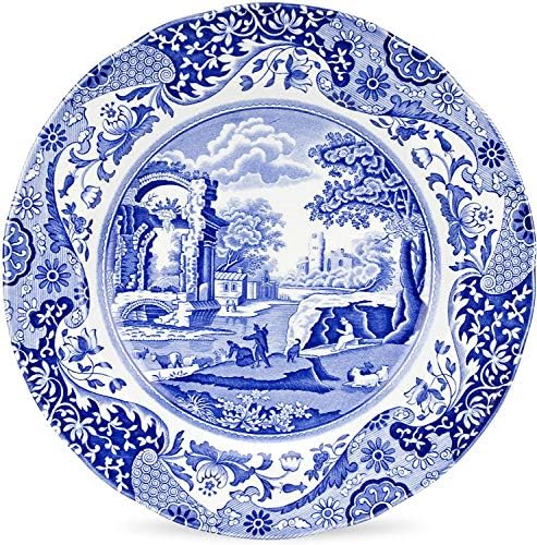 Spode Blue Italian Dinner Plates - Set of 4 (10.5 inch Dinner Plate)