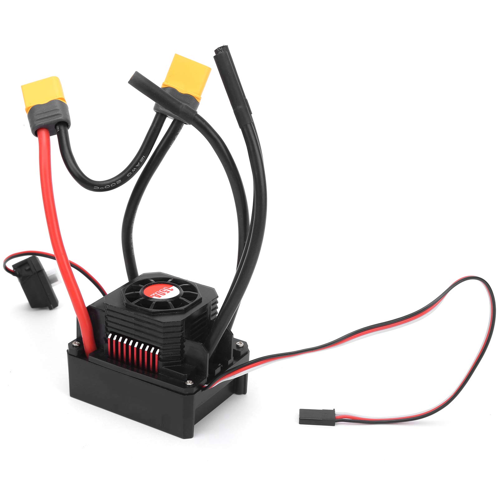 150A RC ESC, Wodoodporny Elektryczny Regulator Prędkości z wtyczką XT60 do Zdalnie Sterowanych Samochodów i Dronów 1/10 1/8