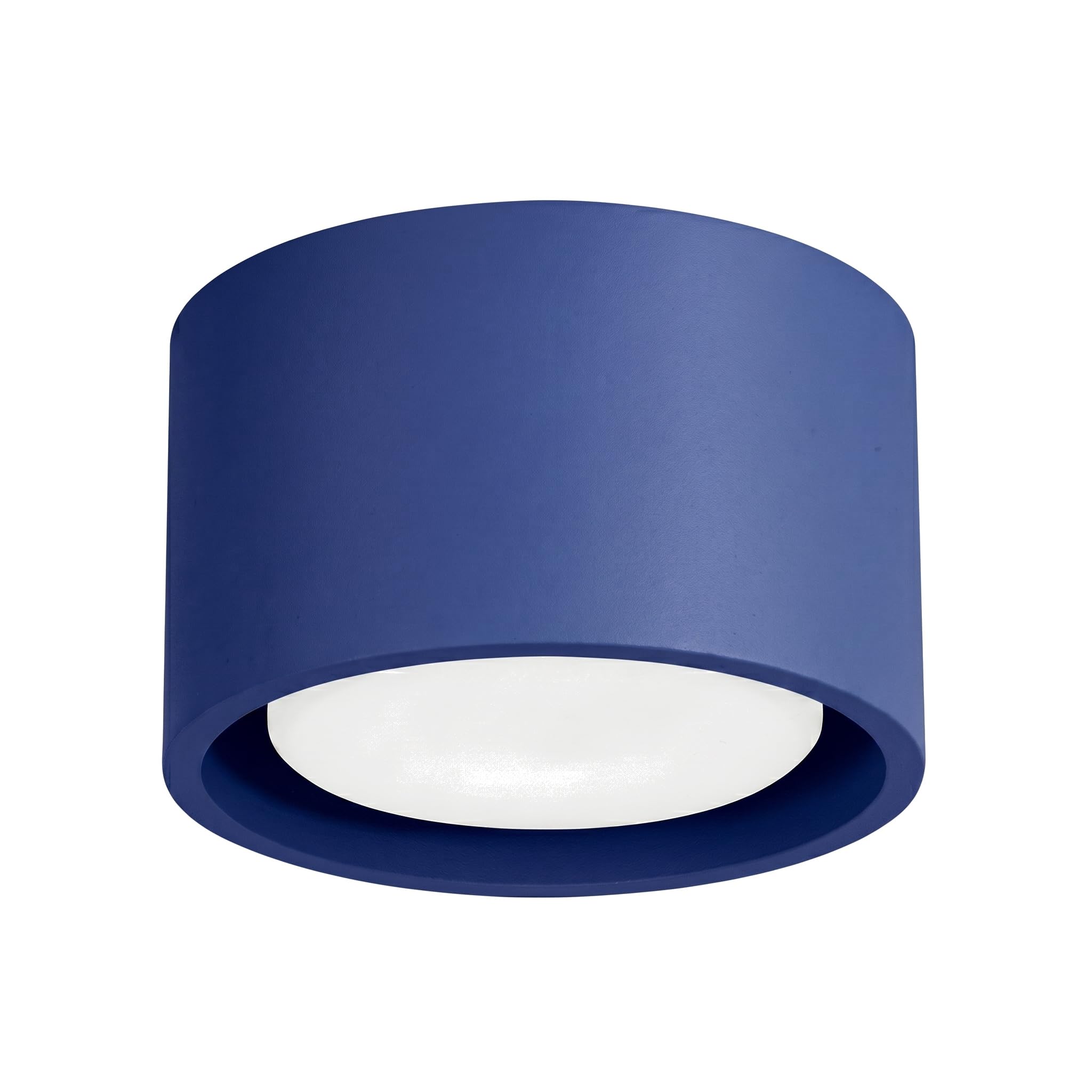 SOLLUX lighting Modo Ceiling Light Round Flat Gx53 LED 1-Bulb Ultramarine