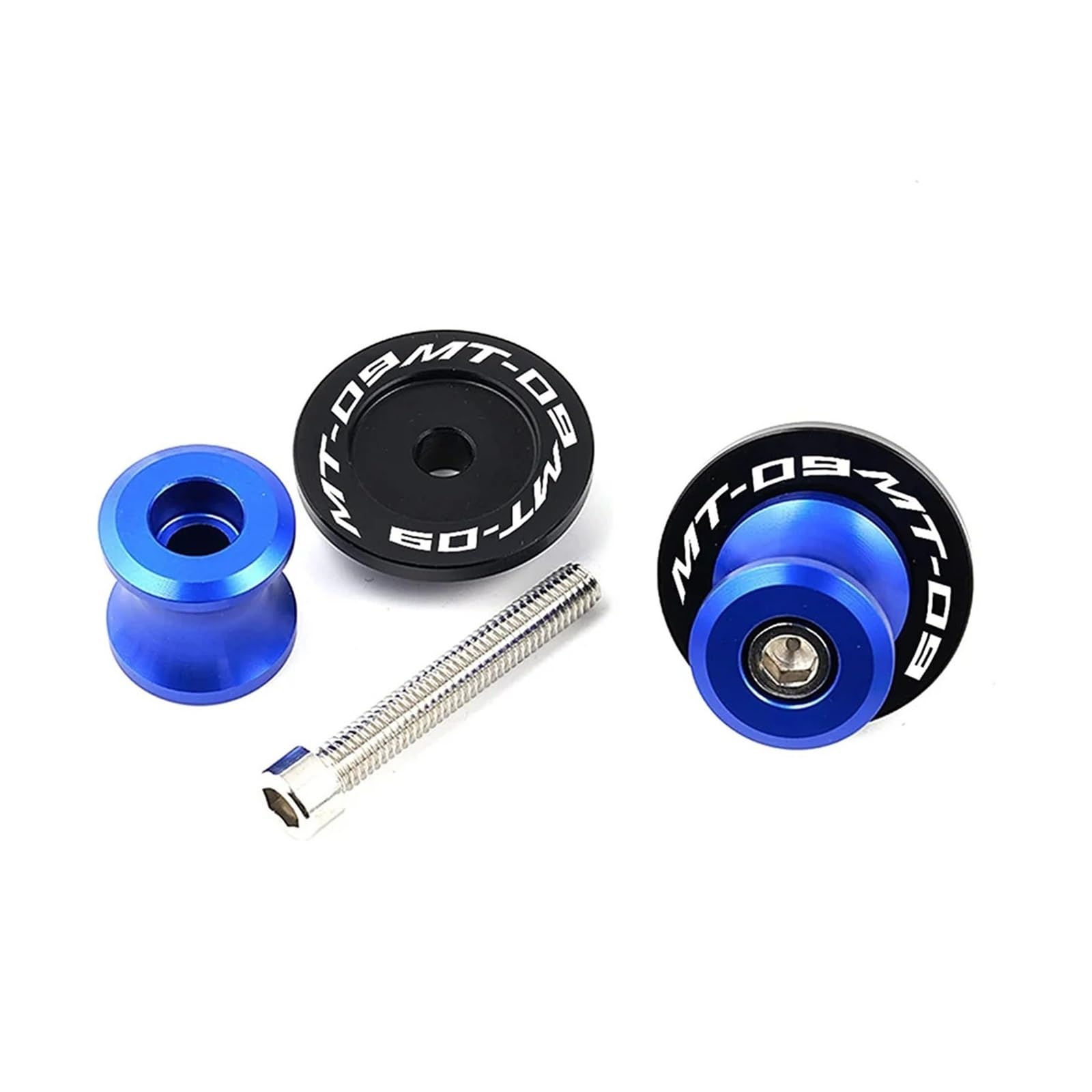 Bobine Curseur CNC Pour Yamaha MT-09/Tracer/FZ09 (2014-2025) - Support Bras Oscillant, Aluminium, Vis Inox - Décoration Et Protection - 6