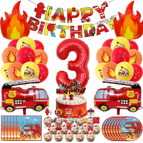 Dncvb Feuerwehr Geburtstag Deko Feuerwehr Party Deko