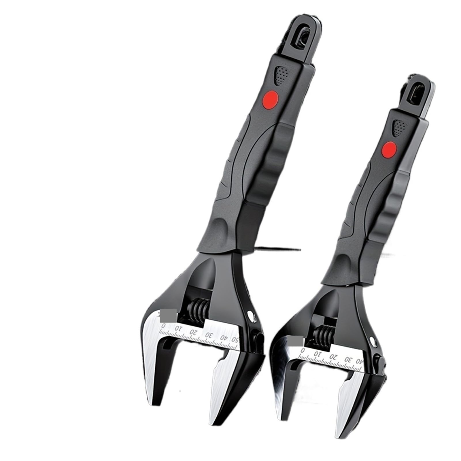 Llave Ajustable 1 Uds. Llave ajustable de fontanería con agarre suave, métrica, juego de boca ancha de acero(403mm 12inch)