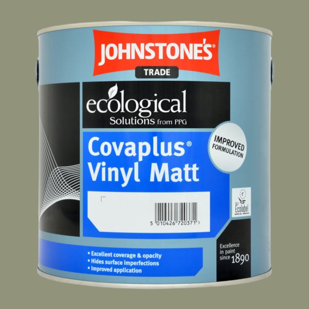 Paint Stop Mixed Colour Johnstones Covaplus Matt Hemlock 2.5L