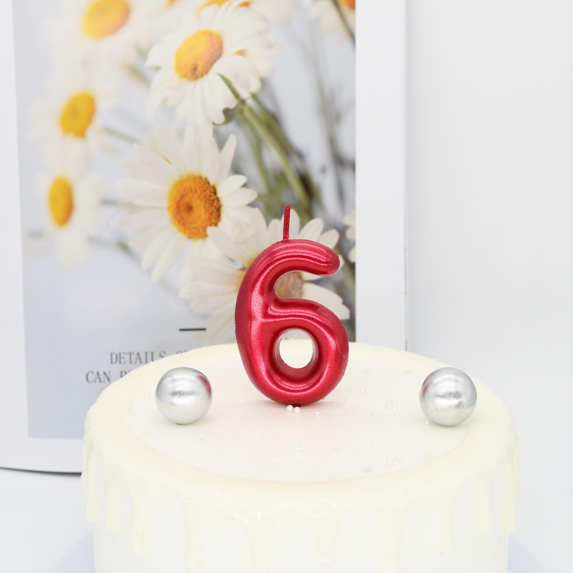 Bougie En Forme De Chiffre 8 Cm - 8 à Prix Minis Sur