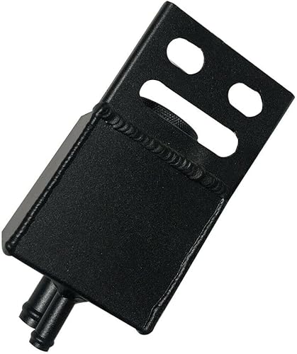 Reemplazo del depósito del tanque de dirección asistida de aluminio para Mini Cooper S R50 R52 R53 W/Cap Negro