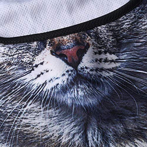 Image of Cat Balaclava,Dog Balaclava,Halloween Hat,Cute Full Face Hood Mask Animal Ski Mask for Hiking Riding Sports Outdoor