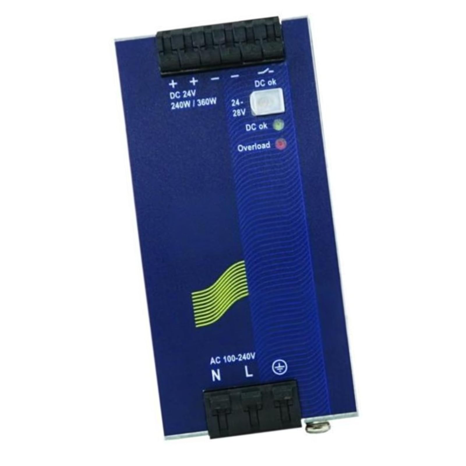 Alimentation à découpage QS10.121 pour Rail DIN automatisation