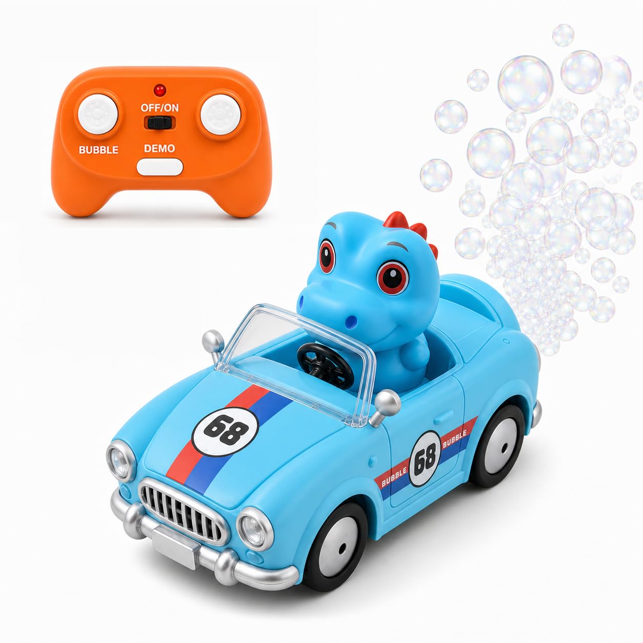 Amazon.co.jp: WoLraYuan リモコン シャボン玉カー ラジコンカー 子供