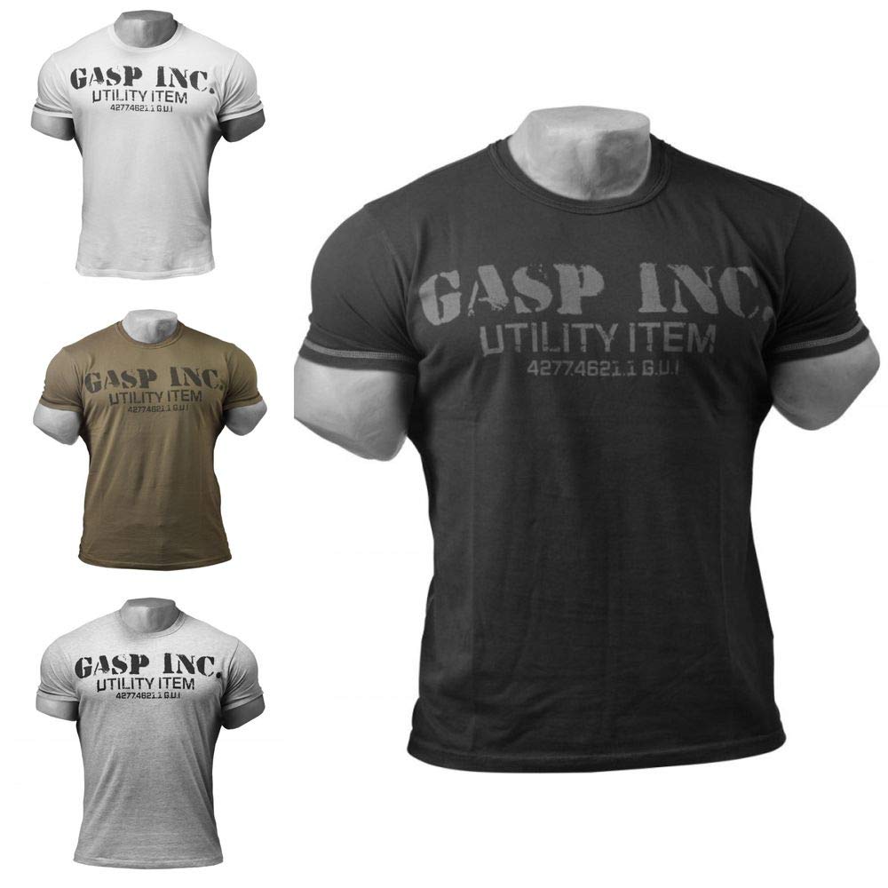 GASP Men's Basic Utility Tee Basic Utility Tee
