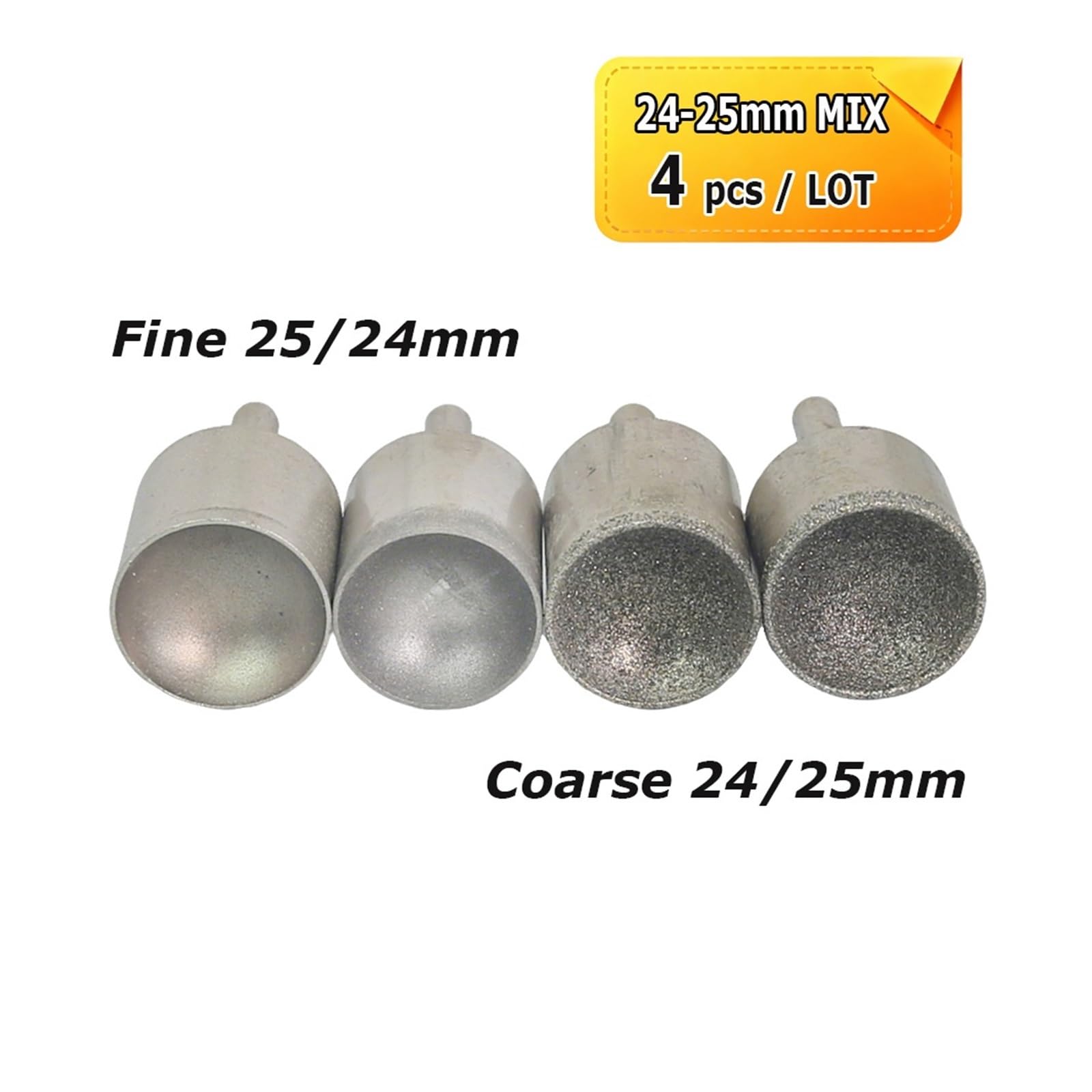 Schleifkopf Dia.3–50 mm Diamant-Schleifkopf für Polieren