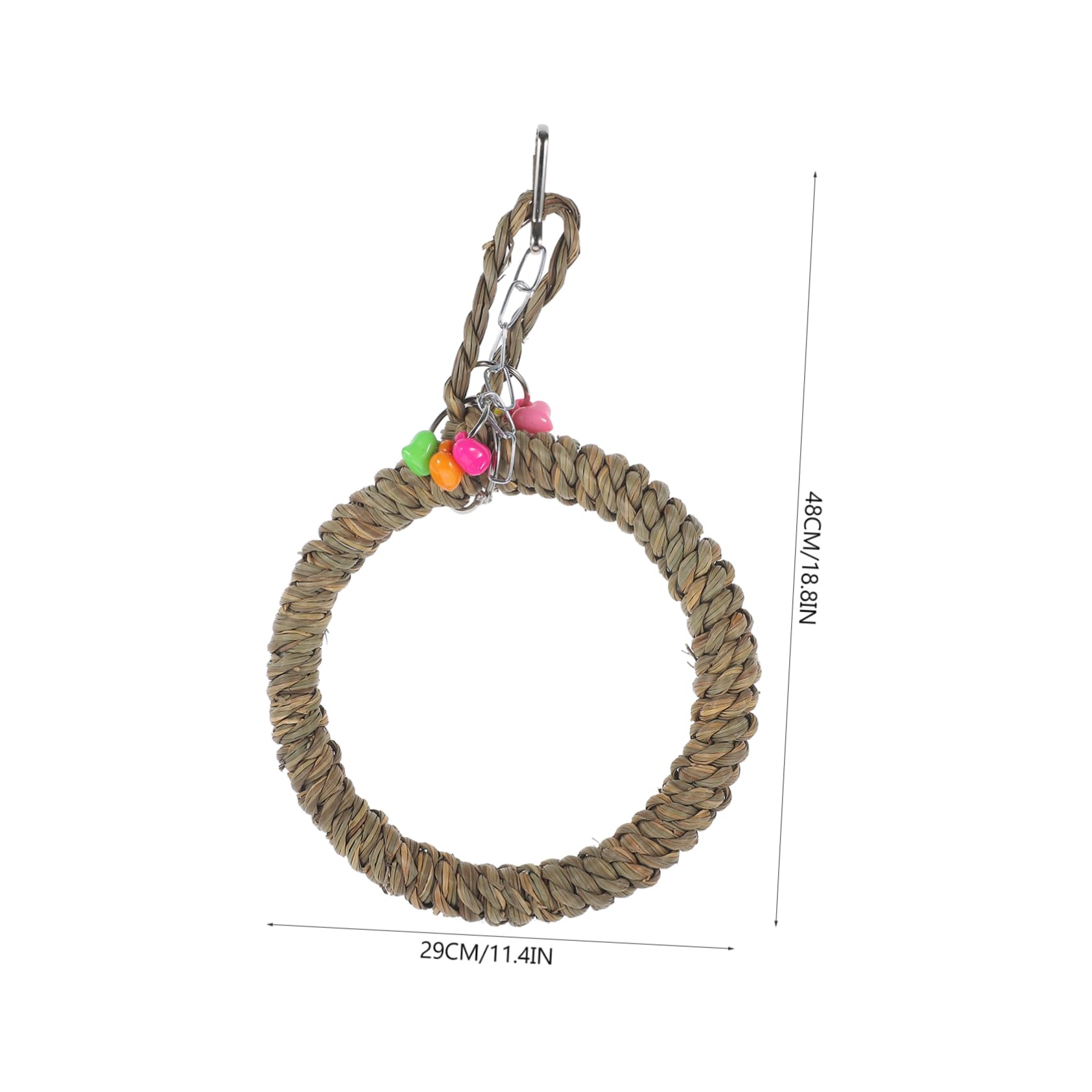 BESPORTBLE 5stücke Bird Swing Toy Für Papageien Hängendes Kletterspielzeug Aus Hochwertigem Material Lustiges Spielzeug Für Wellensittiche Und Nymphensittiche Bequeme Ruhe Und