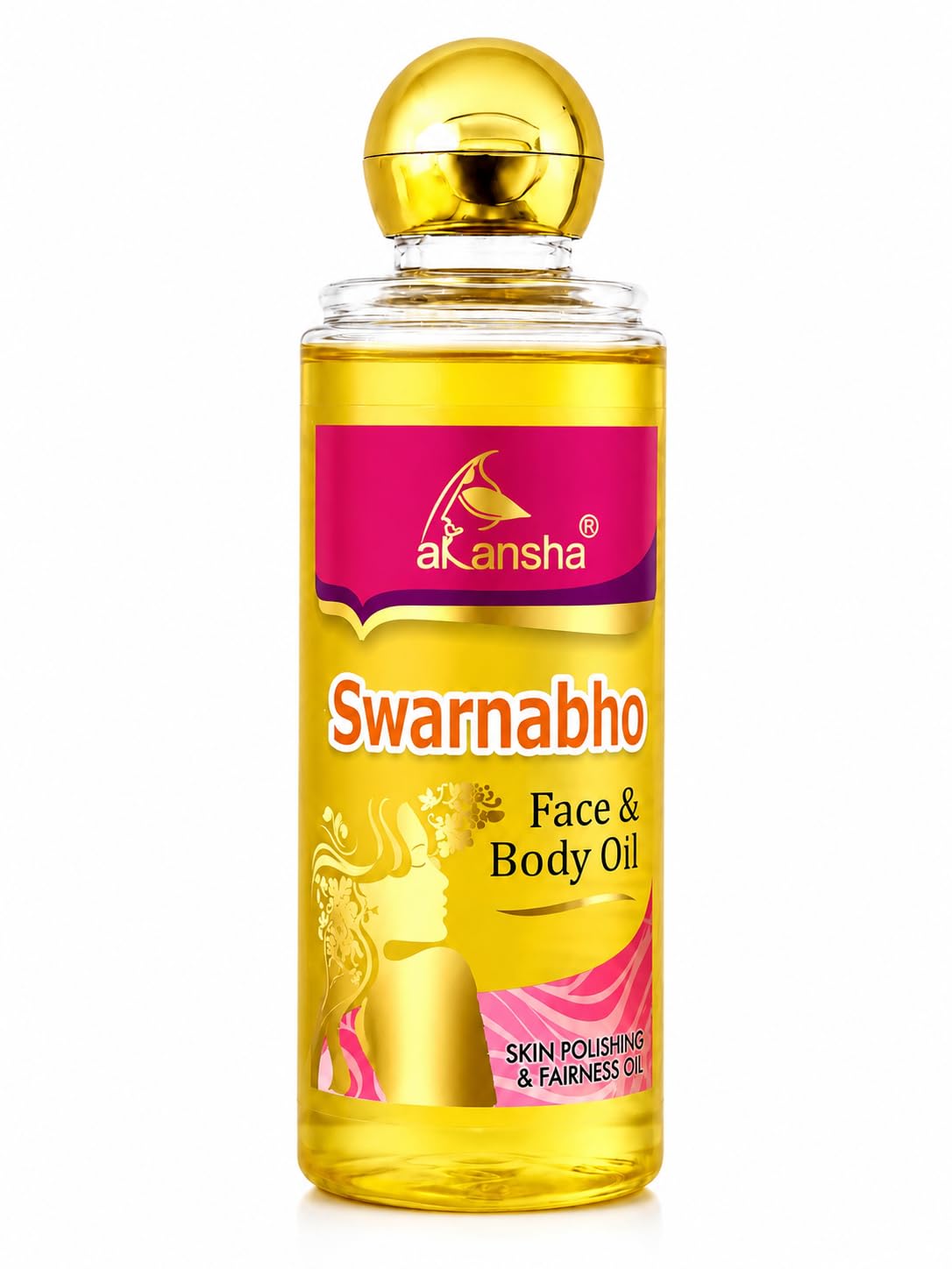 AKANSHA Swarnabho Ayurvedic Natural Face and Body Oil (200ml)-picture-10